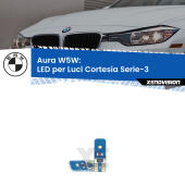 T10 (W5W) Aura Kit LED Premium chip 5700K - FINE SERIE: No garanzia