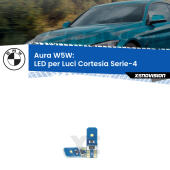 T10 (W5W) Aura Kit LED Premium chip 5700K - FINE SERIE: No garanzia