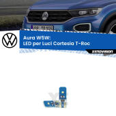 T10 (W5W) Aura Kit LED Premium chip 5700K - FINE SERIE: No garanzia