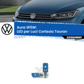 T10 (W5W) Aura Kit LED Premium chip 5700K - FINE SERIE: No garanzia