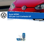 T10 (W5W) Aura Kit LED Premium chip 5700K - FINE SERIE: No garanzia