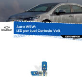 T10 (W5W) Aura Kit LED Premium chip 5700K - FINE SERIE: No garanzia