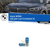 T10 (W5W) Aura Kit LED Premium chip 5700K - FINE SERIE: No garanzia