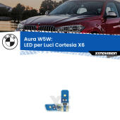 T10 (W5W) Aura Kit LED Premium chip 5700K - FINE SERIE: No garanzia