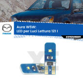 T10 (W5W) Aura Kit LED Premium chip 5700K - FINE SERIE: No garanzia