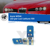 T10 (W5W) Aura Kit LED Premium chip 5700K - FINE SERIE: No garanzia