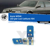 T10 (W5W) Aura Kit LED Premium chip 5700K - FINE SERIE: No garanzia