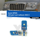 T10 (W5W) Aura Kit LED Premium chip 5700K - FINE SERIE: No garanzia