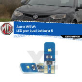 T10 (W5W) Aura Kit LED Premium chip 5700K - FINE SERIE: No garanzia