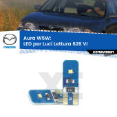 T10 (W5W) Aura Kit LED Premium chip 5700K - FINE SERIE: No garanzia