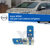 T10 (W5W) Aura Kit LED Premium chip 5700K - FINE SERIE: No garanzia