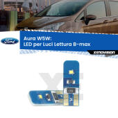 T10 (W5W) Aura Kit LED Premium chip 5700K - FINE SERIE: No garanzia