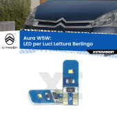 T10 (W5W) Aura Kit LED Premium chip 5700K - FINE SERIE: No garanzia