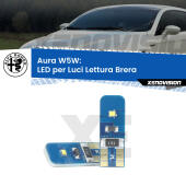 T10 (W5W) Aura Kit LED Premium chip 5700K - FINE SERIE: No garanzia