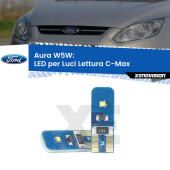 T10 (W5W) Aura Kit LED Premium chip 5700K - FINE SERIE: No garanzia