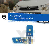 T10 (W5W) Aura Kit LED Premium chip 5700K - FINE SERIE: No garanzia