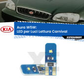 T10 (W5W) Aura Kit LED Premium chip 5700K - FINE SERIE: No garanzia