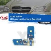 T10 (W5W) Aura Kit LED Premium chip 5700K - FINE SERIE: No garanzia