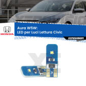 T10 (W5W) Aura Kit LED Premium chip 5700K - FINE SERIE: No garanzia