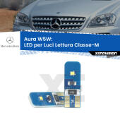 T10 (W5W) Aura Kit LED Premium chip 5700K - FINE SERIE: No garanzia