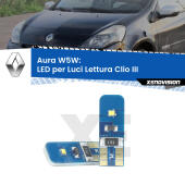 T10 (W5W) Aura Kit LED Premium chip 5700K - FINE SERIE: No garanzia