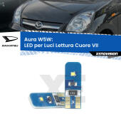 T10 (W5W) Aura Kit LED Premium chip 5700K - FINE SERIE: No garanzia