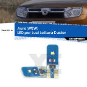 T10 (W5W) Aura Kit LED Premium chip 5700K - FINE SERIE: No garanzia