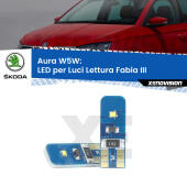 T10 (W5W) Aura Kit LED Premium chip 5700K - FINE SERIE: No garanzia