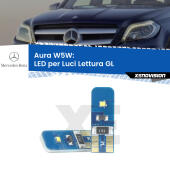 T10 (W5W) Aura Kit LED Premium chip 5700K - FINE SERIE: No garanzia