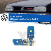 T10 (W5W) Aura Kit LED Premium chip 5700K - FINE SERIE: No garanzia