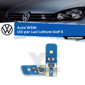 T10 (W5W) Aura Kit LED Premium chip 5700K - FINE SERIE: No garanzia