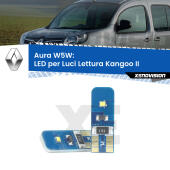 T10 (W5W) Aura Kit LED Premium chip 5700K - FINE SERIE: No garanzia