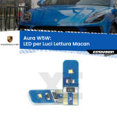 T10 (W5W) Aura Kit LED Premium chip 5700K - FINE SERIE: No garanzia