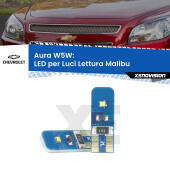 T10 (W5W) Aura Kit LED Premium chip 5700K - FINE SERIE: No garanzia