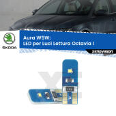 T10 (W5W) Aura Kit LED Premium chip 5700K - FINE SERIE: No garanzia