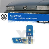 T10 (W5W) Aura Kit LED Premium chip 5700K - FINE SERIE: No garanzia