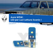 T10 (W5W) Aura Kit LED Premium chip 5700K - FINE SERIE: No garanzia