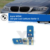 T10 (W5W) Aura Kit LED Premium chip 5700K - FINE SERIE: No garanzia
