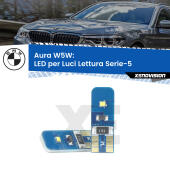 T10 (W5W) Aura Kit LED Premium chip 5700K - FINE SERIE: No garanzia