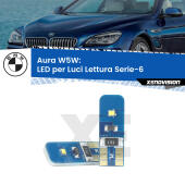 T10 (W5W) Aura Kit LED Premium chip 5700K - FINE SERIE: No garanzia