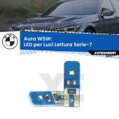 T10 (W5W) Aura Kit LED Premium chip 5700K - FINE SERIE: No garanzia