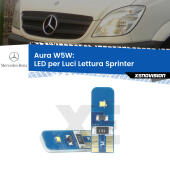 T10 (W5W) Aura Kit LED Premium chip 5700K - FINE SERIE: No garanzia