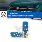 T10 (W5W) Aura Kit LED Premium chip 5700K - FINE SERIE: No garanzia