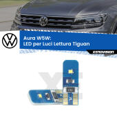 T10 (W5W) Aura Kit LED Premium chip 5700K - FINE SERIE: No garanzia