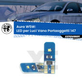 T10 (W5W) Aura Kit LED Premium chip 5700K - FINE SERIE: No garanzia