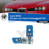 T10 (W5W) Aura Kit LED Premium chip 5700K - FINE SERIE: No garanzia