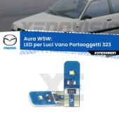 T10 (W5W) Aura Kit LED Premium chip 5700K - FINE SERIE: No garanzia