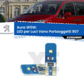 T10 (W5W) Aura Kit LED Premium chip 5700K - FINE SERIE: No garanzia