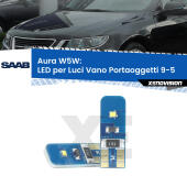 T10 (W5W) Aura Kit LED Premium chip 5700K - FINE SERIE: No garanzia