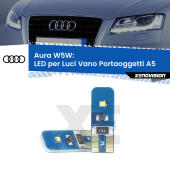 T10 (W5W) Aura Kit LED Premium chip 5700K - FINE SERIE: No garanzia